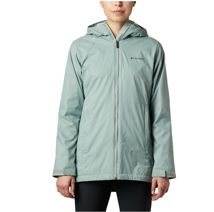 columbia long rain jacket